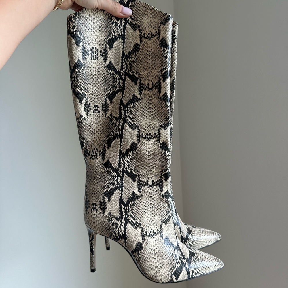 Schutz heeled boots